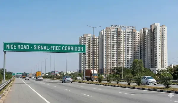 Featured Image of NICE Road Advantage: Signal-Free Travel from Purva Park Royale